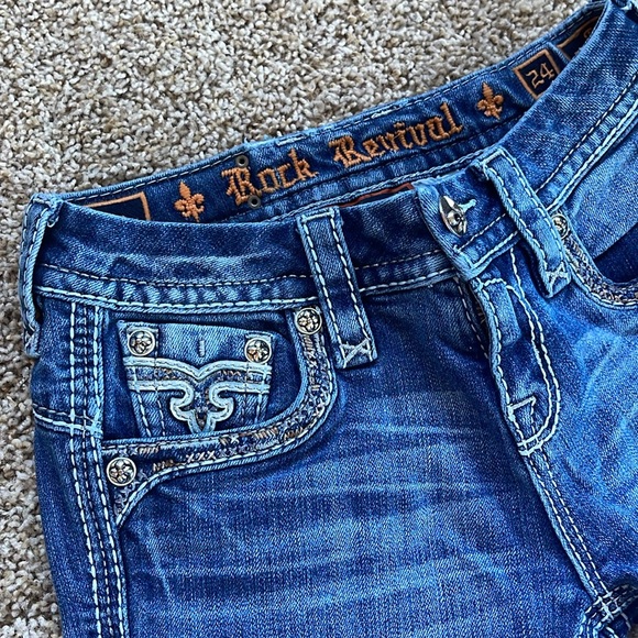 Rock Revival Mid-Rise Boot Cut Jean - Picture 5 of 5